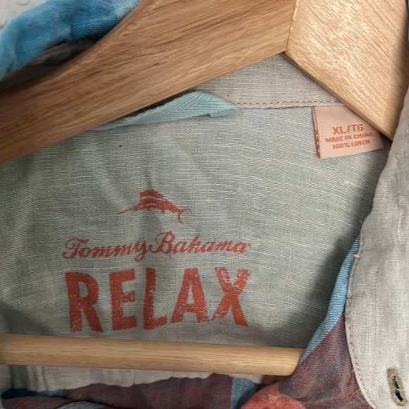 Tommy Bahama Men’s Island Relax Linen Shirt Size XL - Picture 5 of 7